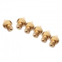 Anet 6pcs 3D Printer Part Brass Nozzle Head